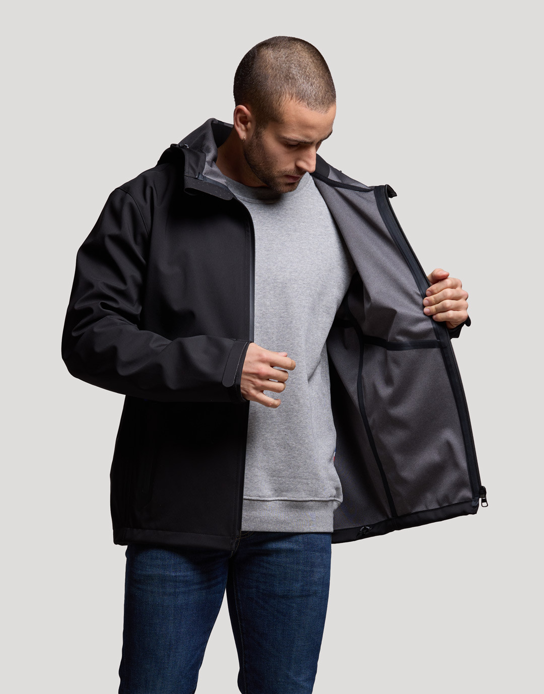 Blouson coupe-vent 2,5 couches fabriqué en France Ventoux Blouson coupe-vent 2,5 couches fabriqué en France Ventoux
