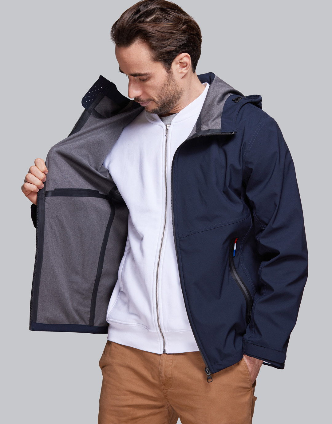 Blouson coupe-vent 2,5 couches fabriqué en France Ventoux Blouson coupe-vent 2,5 couches fabriqué en France Ventoux – vue 4