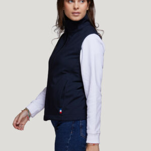 Bodywarmer softshell femme fabriqué en France Vercors