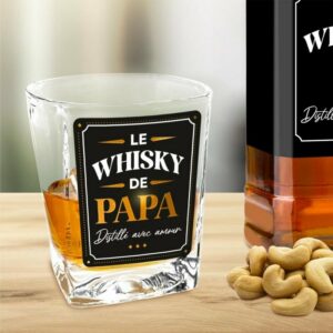 Verre Spécial Whisky Papa - Distillé avec Amour