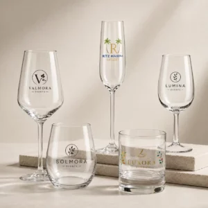 Verres et gobelets en verre personnalisés