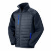 Veste bi-matière Result Black Compass Padded Softshell Jacket
