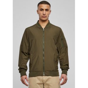 Veste bomber homme Build Your Brand Nylon Jacket