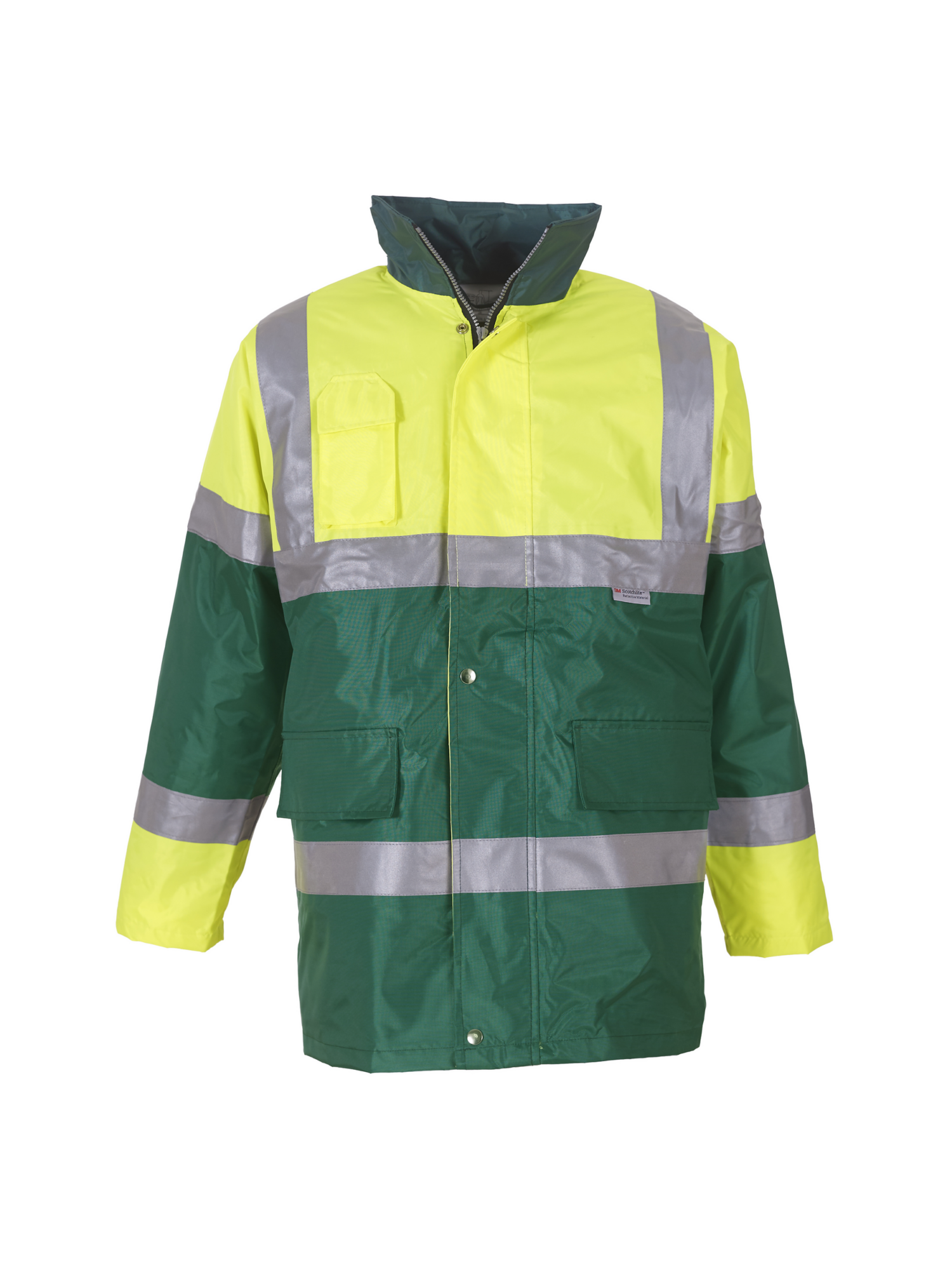 Veste contrastante haute visibilité Yoko YHVP303 Veste contrastante haute visibilité Yoko YHVP303