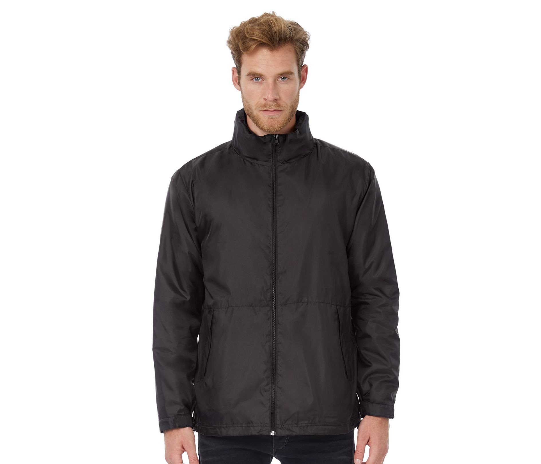 Veste coupe-vent doublée micropolaire homme B&c Multi-Active Men Veste coupe-vent doublée micropolaire homme B&c Multi-Active Men
