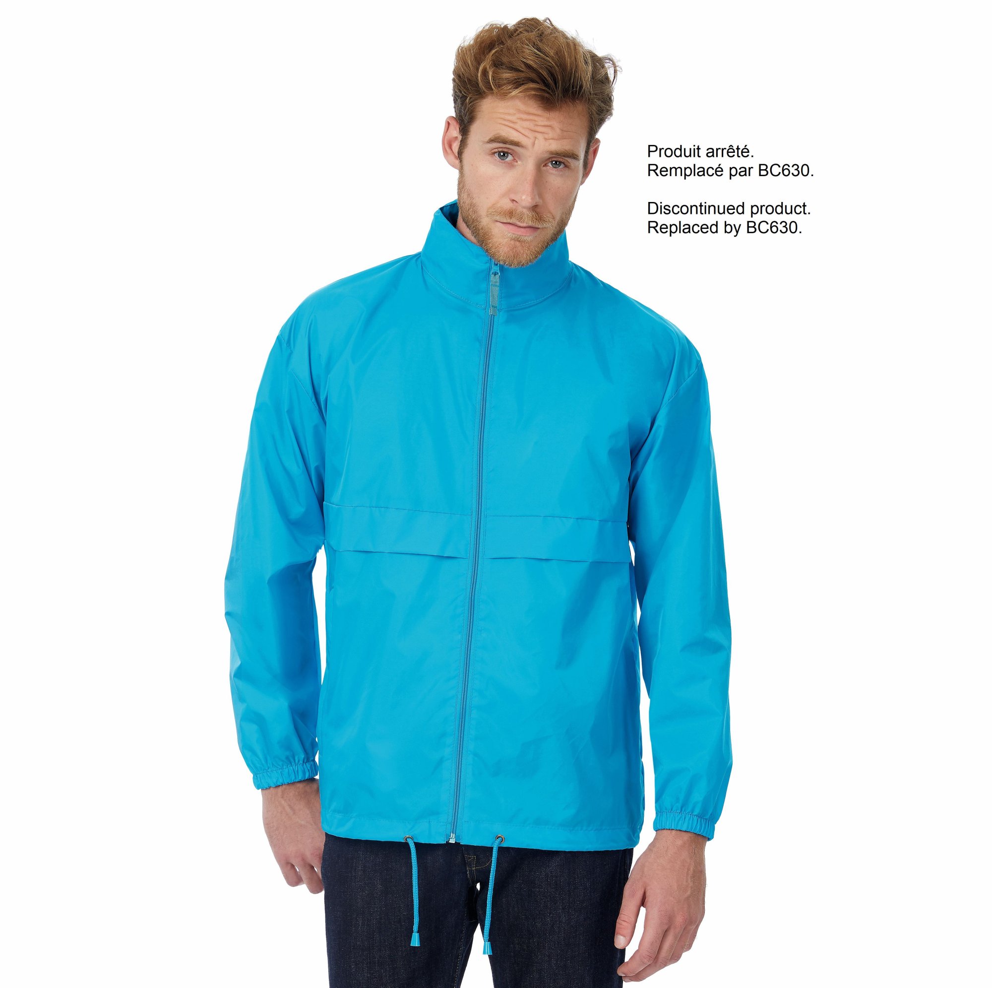 Veste coupe-vent homme B&c Sirocco Men Veste coupe-vent homme B&c Sirocco Men