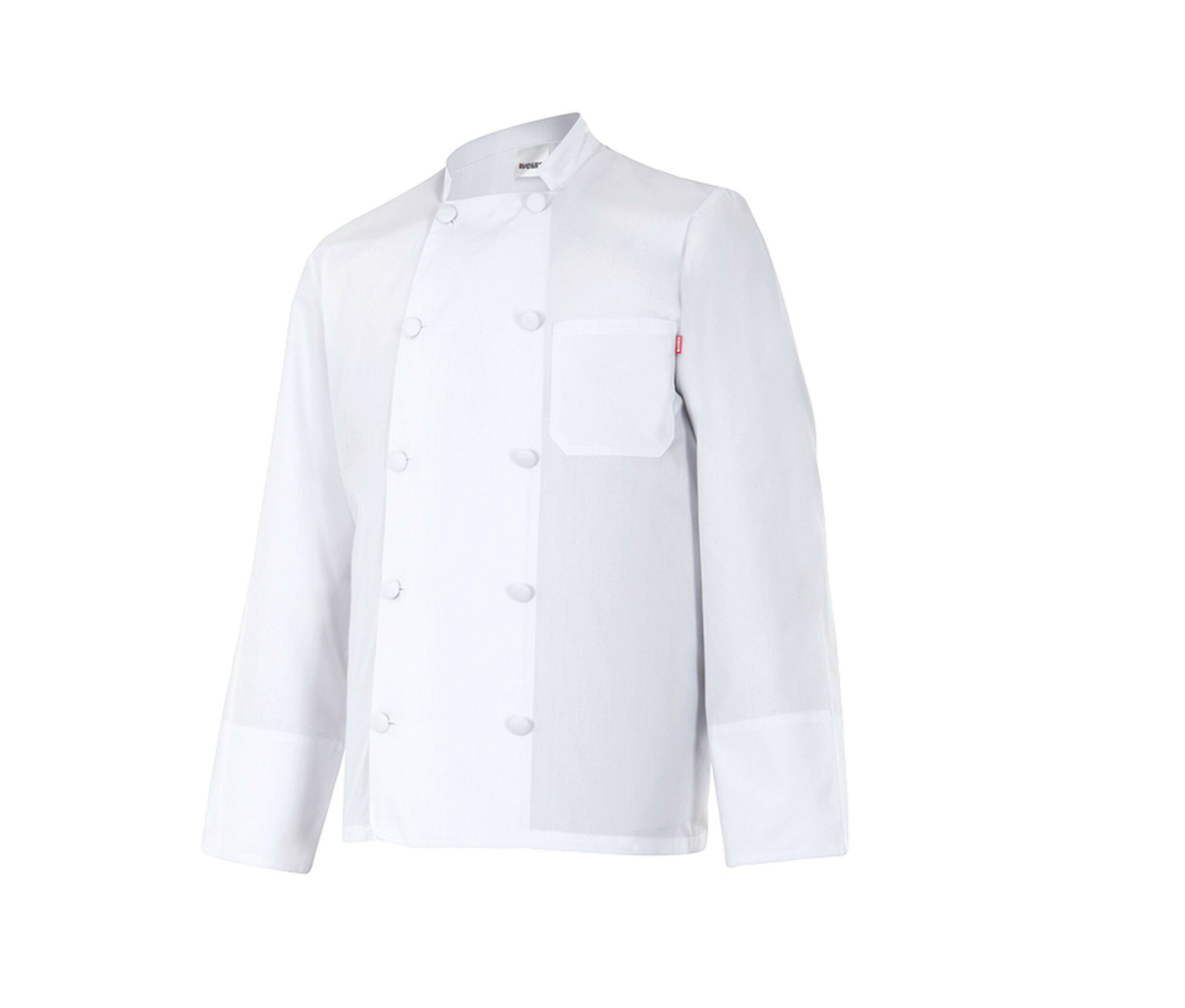 Veste de cuisinier en polycoton Velilla De Manches Longues Veste de cuisinier en polycoton Velilla De Manches Longues