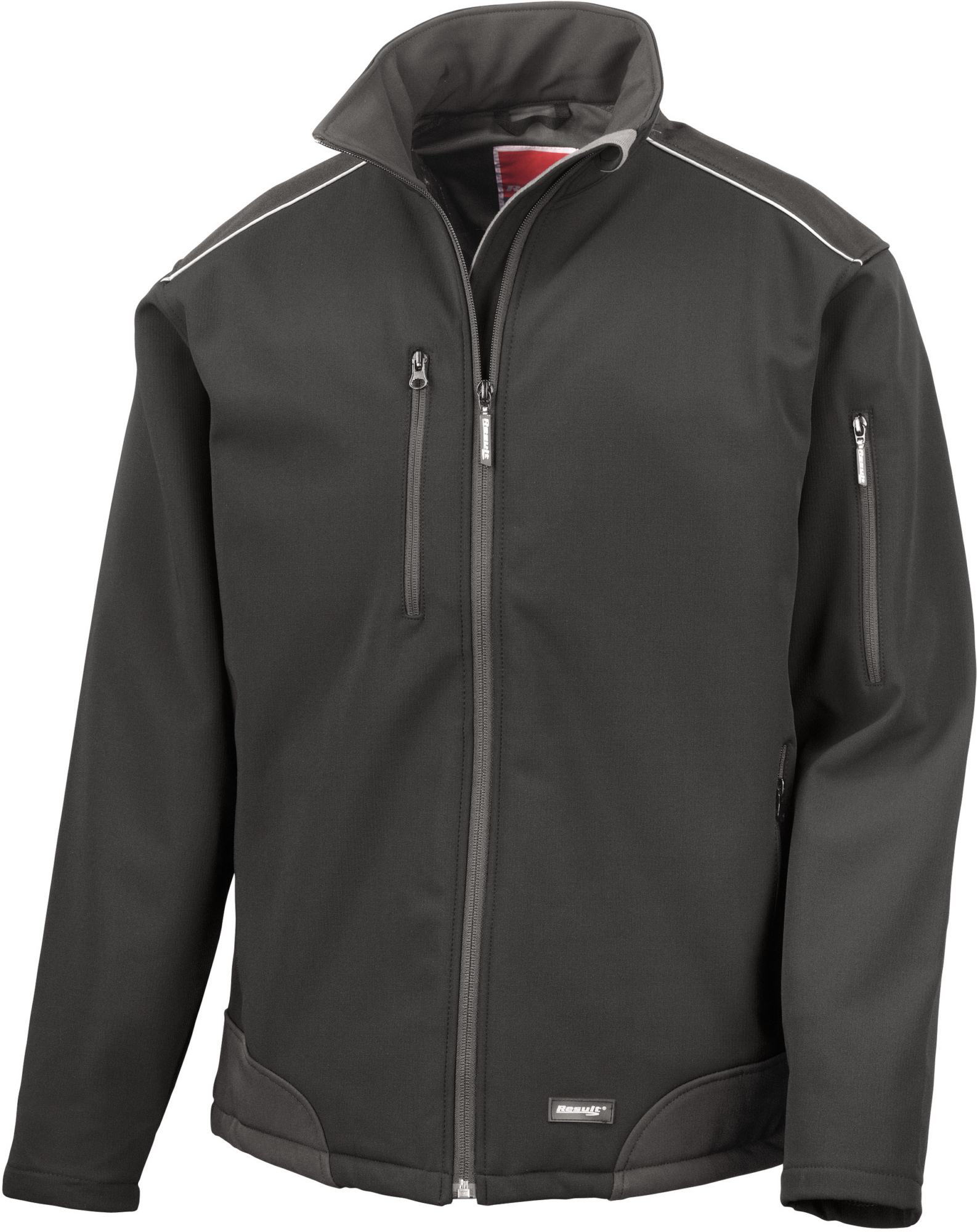 Veste de travail softshell Ripstop avec Cordura® Result R124 Veste de travail softshell Ripstop avec Cordura® Result R124