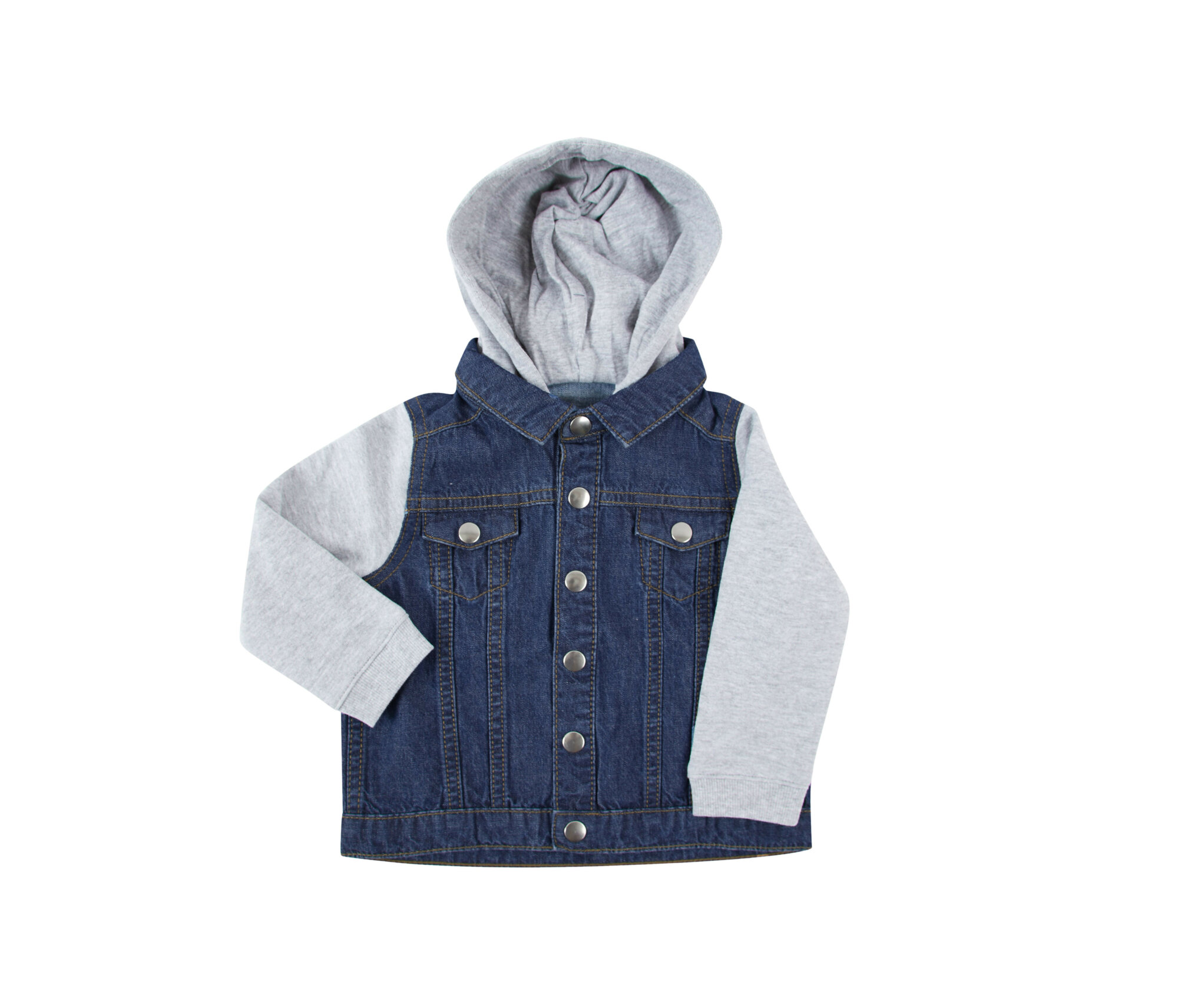 Veste en jean Larkwood Denim Jacket With Hood Veste en jean Larkwood Denim Jacket With Hood