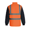 Veste matelassée haute visibilité avec manches détachables Yoko YHV008SL