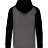 Veste molleton zippée capuche bicolore unisexe Proact PA380