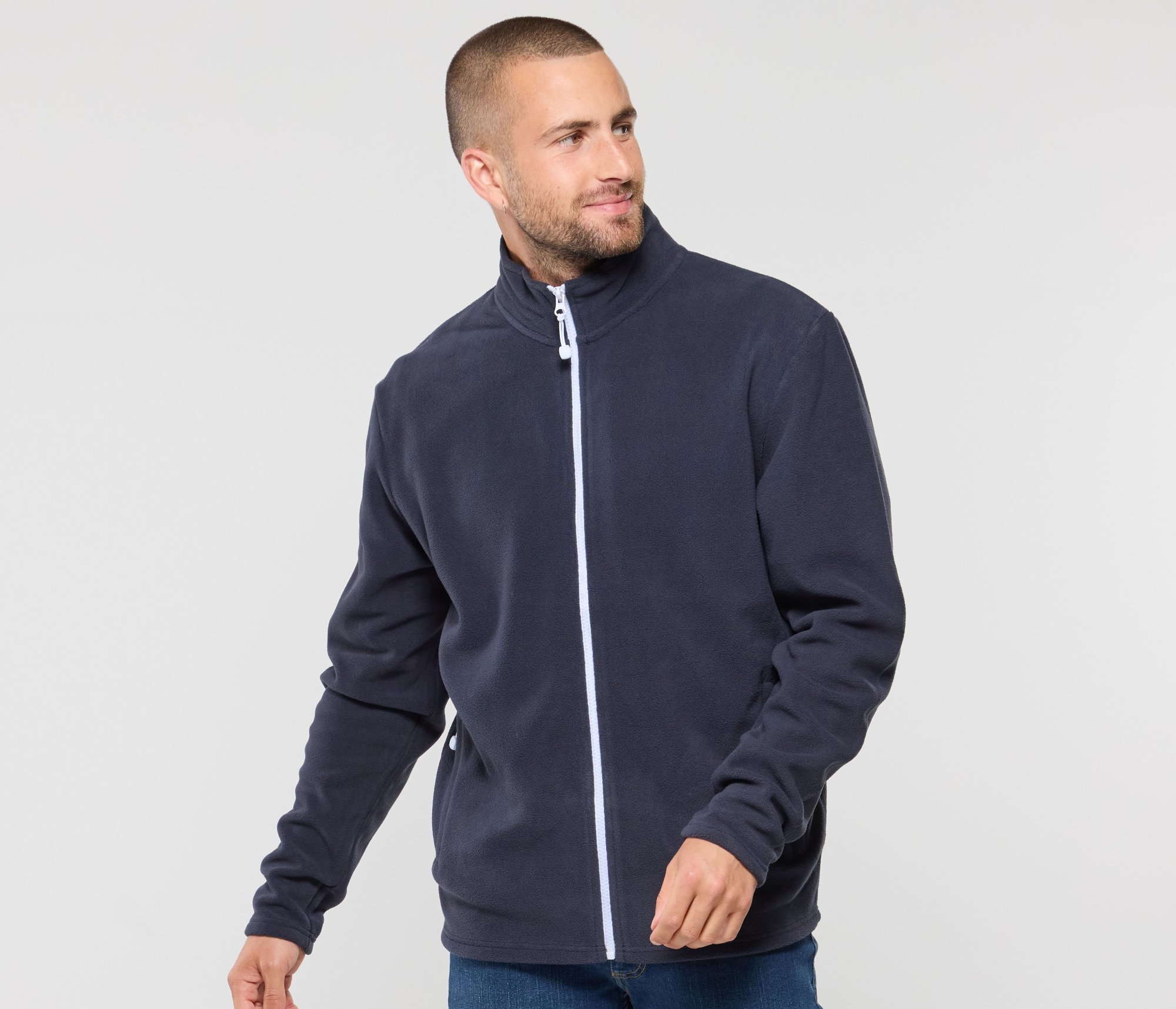 Veste polaire homme zippée Black&match Grizzly Men Veste polaire homme zippée Black&match Grizzly Men