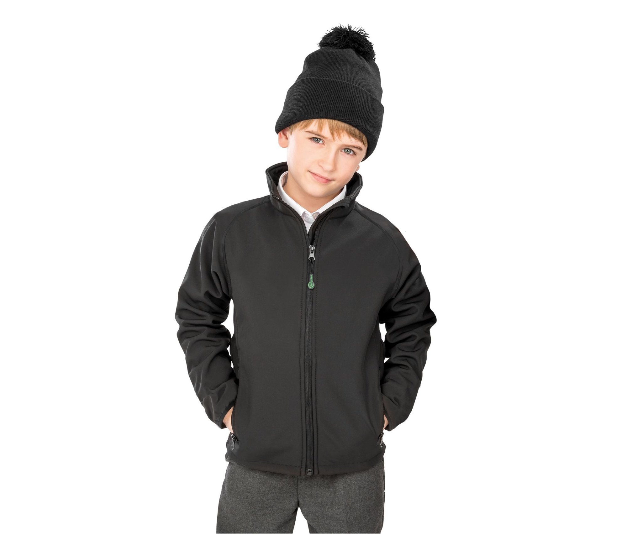 Veste Softshell 2 couches Result Recycled 2-Layer Printable Junior Jacket Veste Softshell 2 couches Result Recycled 2-Layer Printable Junior Jacket