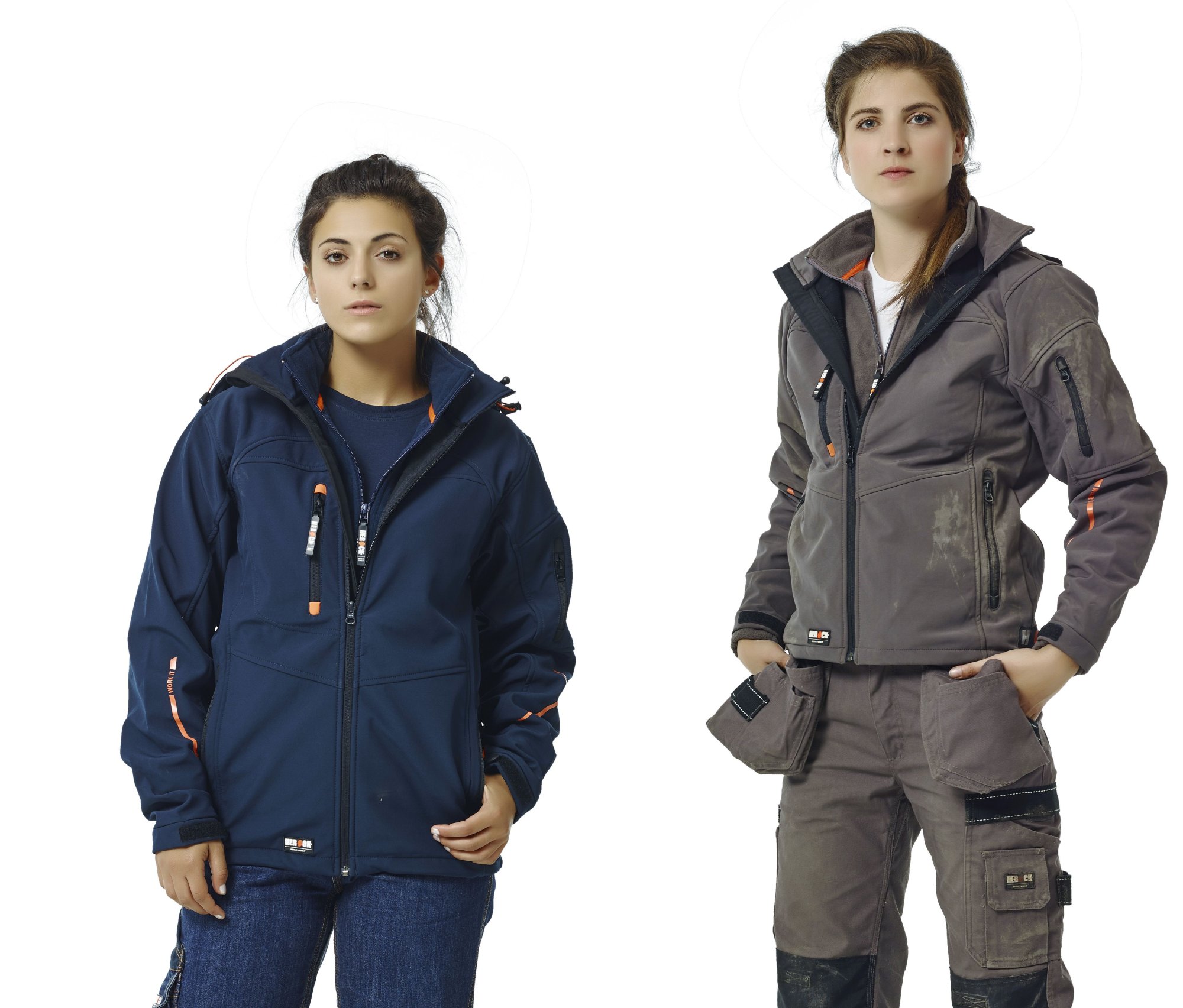 Veste Softshell à capuche Herock Poseidon Veste Softshell à capuche Herock Poseidon