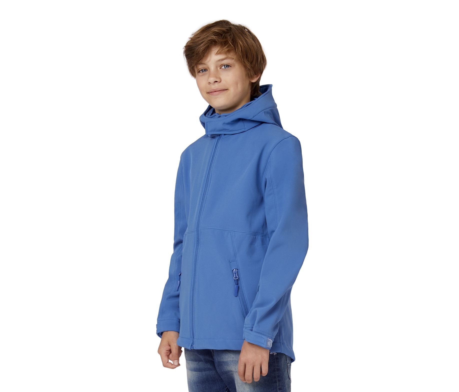Veste Softshell enfant 3 couches B&c Hooded Kids Veste Softshell enfant 3 couches B&c Hooded Kids