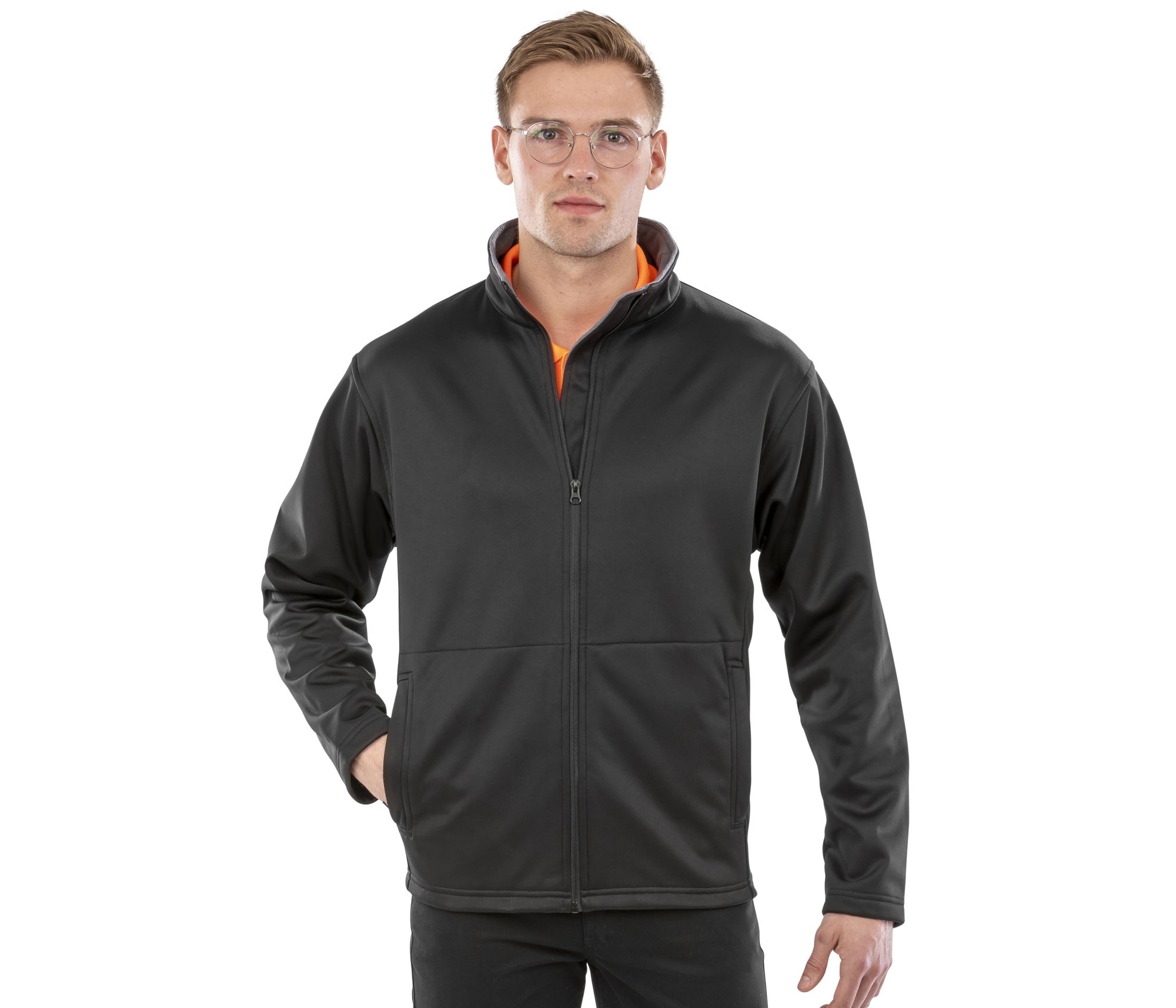 Veste Softshell essentiel homme Result Jacket Veste Softshell essentiel homme Result Jacket