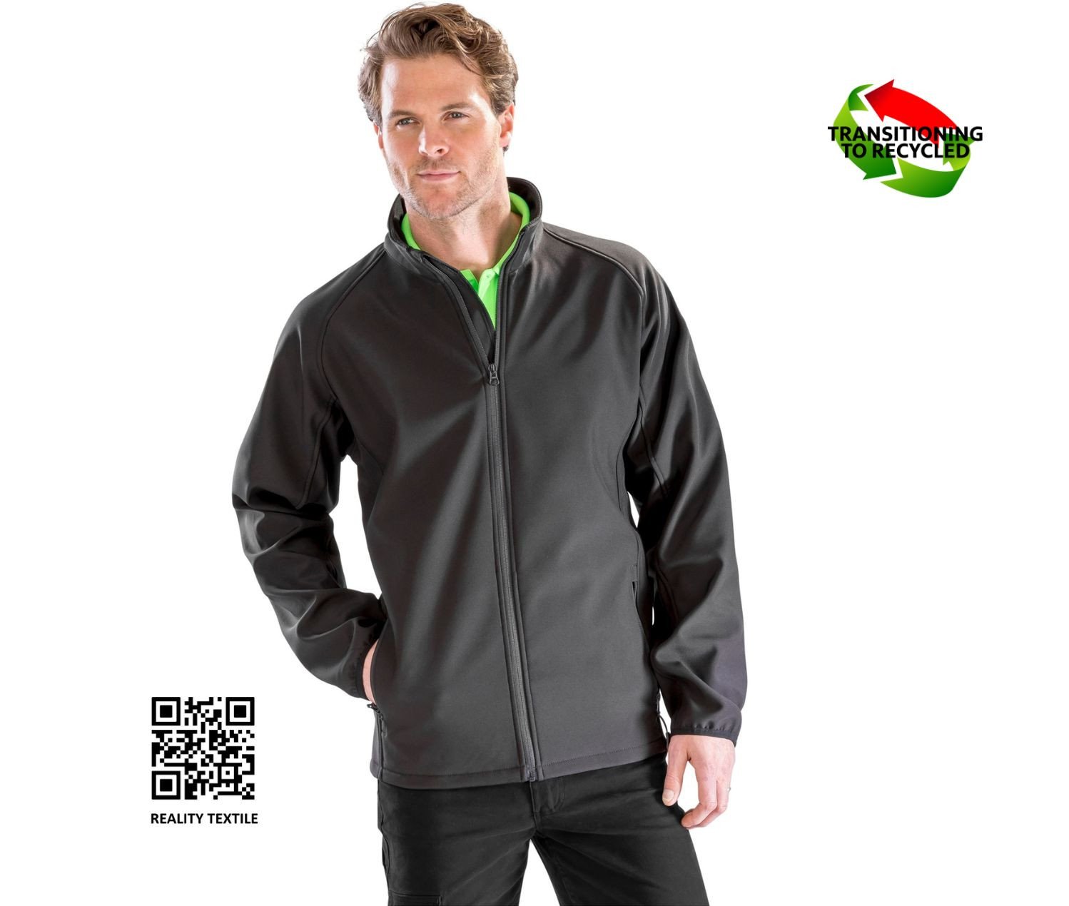 Veste Softshell imprimable homme Result Mens Printable Jacket Veste Softshell imprimable homme Result Mens Printable Jacket