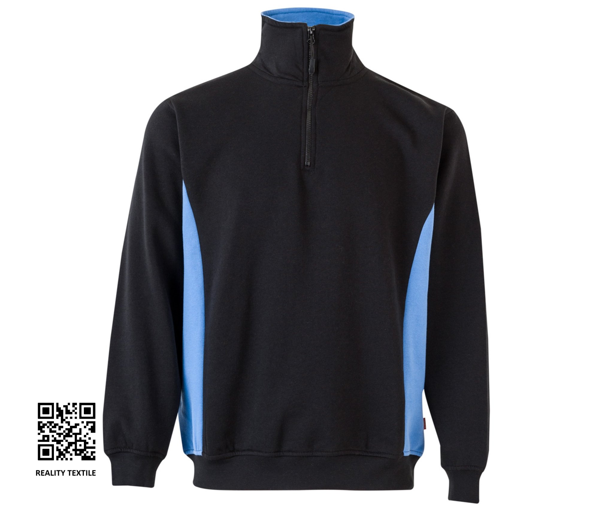 Vêtement de travail Velilla Sweat Bicolore Col Zippé Vêtement de travail Velilla Sweat Bicolore Col Zippé