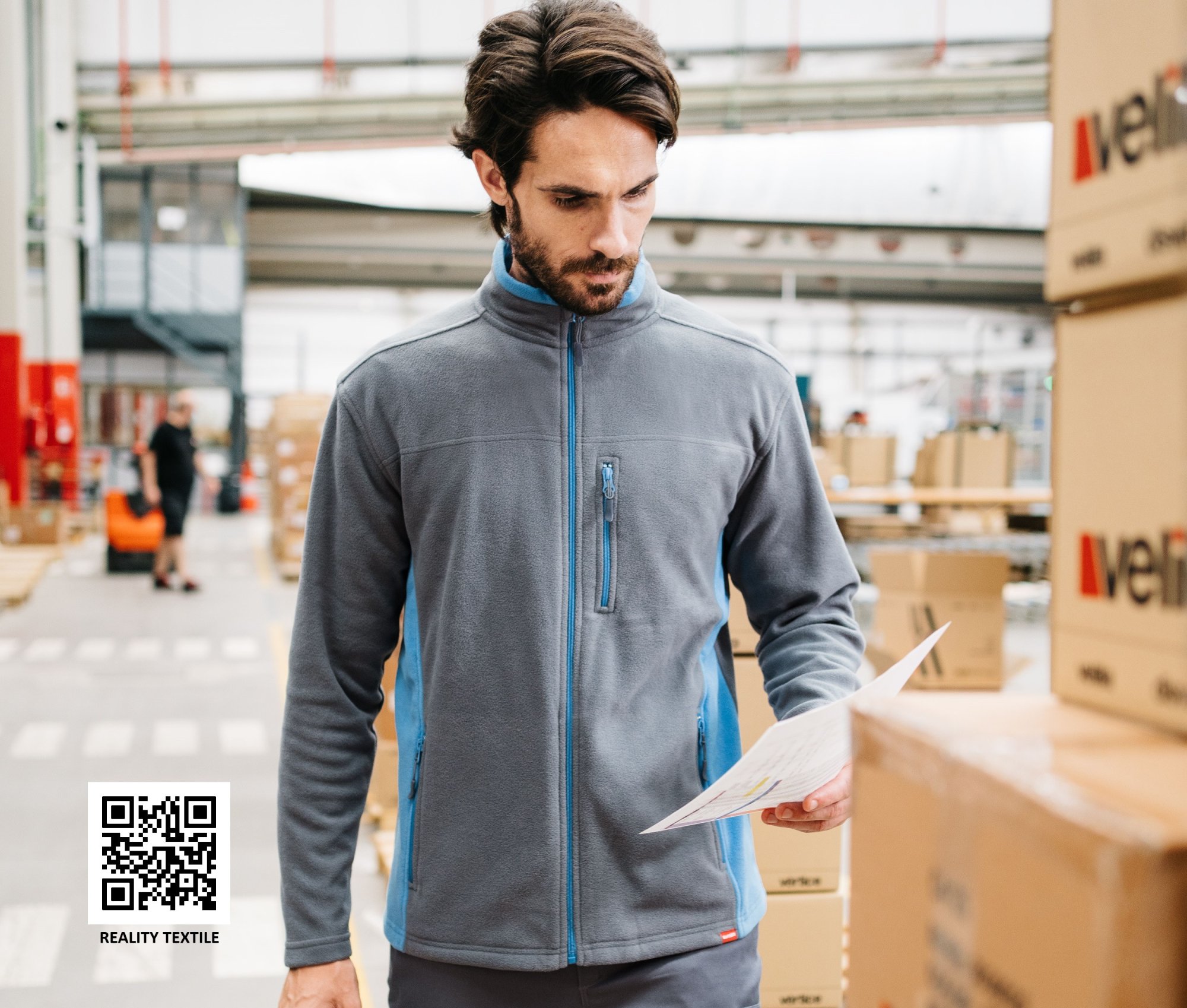 Vêtement de travail Velilla Veste Polaire Bicolore Vêtement de travail Velilla Veste Polaire Bicolore