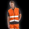 Vêtement haute visibilité Bodywarmer Softshell de travail Result Printable Safety Gilet