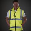 Vêtement haute visibilité Bodywarmer Softshell Yoko Hi-Vis Gilet