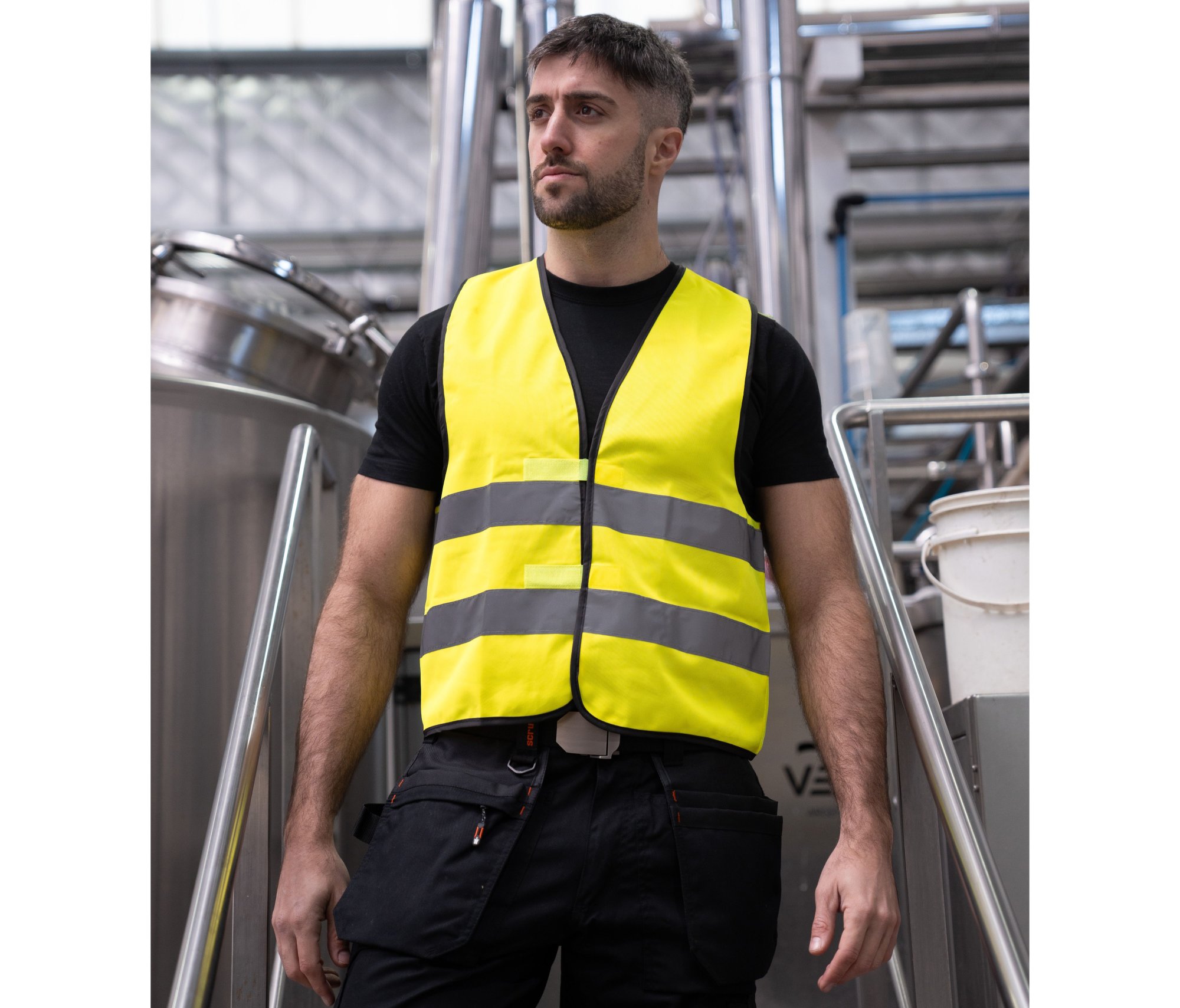 Vêtement haute visibilité Gilet de sécurité Korntex Safety Vest "wolfsburg" Vêtement haute visibilité Gilet de sécurité Korntex Safety Vest "wolfsburg"