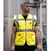 Vêtement haute visibilité Gilet de sécurité multifonctionnel avec poches Korntex Padded Comfort Executive Safety Vest "wismar"