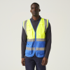 Vêtement haute visibilité Gilet de sécurité multipoches Regatta Pro Hi-Vis Executive Vest