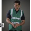 Vêtement haute visibilité Gilet de sécurité Yoko Hi-Vis 2-Band And Braces Waistcoat
