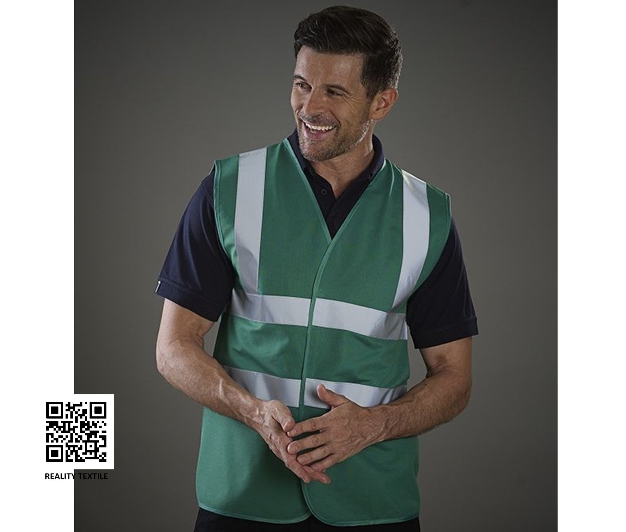 Vêtement haute visibilité Gilet de sécurité Yoko Hi-Vis 2-Band And Braces Waistcoat Vêtement haute visibilité Gilet de sécurité Yoko Hi-Vis 2-Band And Braces Waistcoat