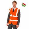 Vêtement haute visibilité Gilet de sécurité zippé Result Zip I.d Safety Tabard