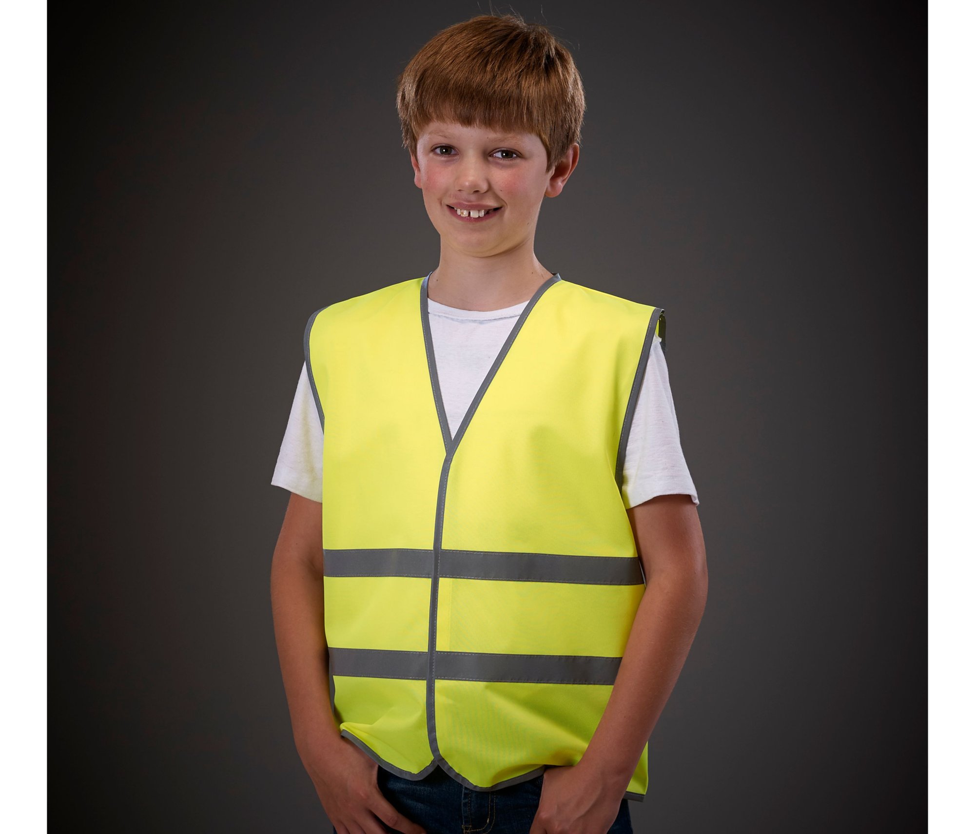 Vêtement haute visibilité Gilet enfant Yoko Hi-Vis Reflective Border Kids Waistcoat Vêtement haute visibilité Gilet enfant Yoko Hi-Vis Reflective Border Kids Waistcoat