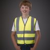 Vêtement haute visibilité Gilet enfant Yoko Kids Hi-Vis Two Band & Braces Waistcoat