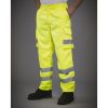 Vêtement haute visibilité Pantalon de travail Yoko Hi-Vis Polycotton Cargo Trousers With Knee Pad Pockets