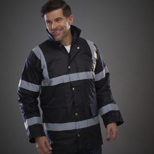 Vêtement haute visibilité Parka de sécurité Yoko Hi-Vis Security Jacket
