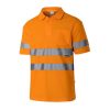 Vêtement haute visibilité Polo en coton/polyester Velilla High Visibility Ss Shirt