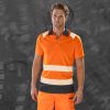 Vêtement haute visibilité Polo en polyester recyclé Result Recycled Safety Shirt