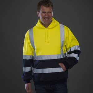 Vêtement haute visibilité Sweat capuche Yoko Hi-Vis Pull-Over Hoodie