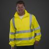 Vêtement haute visibilité Sweat col zippé Yoko Hi-Vis 1/4 Zip Sweatshirt