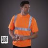 Vêtement haute visibilité Tee-shirt manches courtes Yoko Hi-Vis Short Sleeve T-Shirt