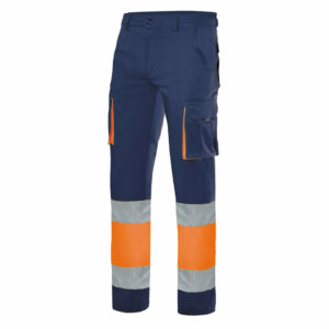 Vêtement haute visibilité Velilla Pantalon Multipoches Bicolore