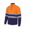 Vêtement haute visibilité Velilla Sweat Col Zippé