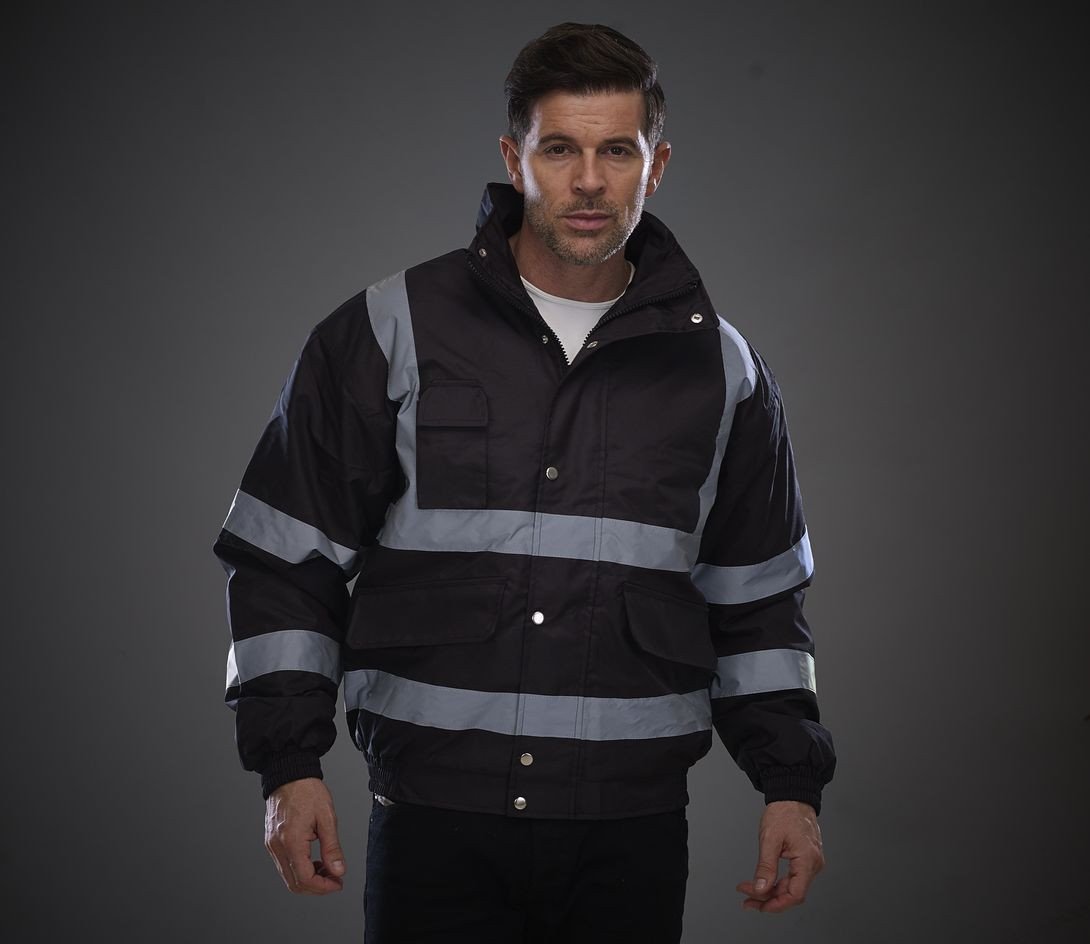Vêtement haute visibilité Veste bomber Yoko Hi-Vis Classic Jacket Vêtement haute visibilité Veste bomber Yoko Hi-Vis Classic Jacket