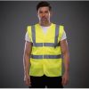 Vêtement haute visibilité Veste de sécurité maille filet Yoko Top Cool Open Mesh 2 Band And Braces Waistcoat