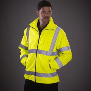 Vêtement haute visibilité Veste polaire épaisse Yoko Hi-Vis Heavyweight Fleece Jacket