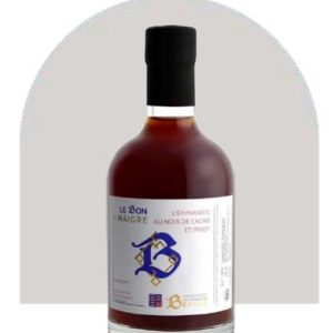Vinaigre « L’Épiphaniste au Noir de Cacao et Pinot » 35 cl – Vinaigrerie Artisanale de Beaune
