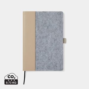VINGA Carnet en feutre recyclé GRS Albon
