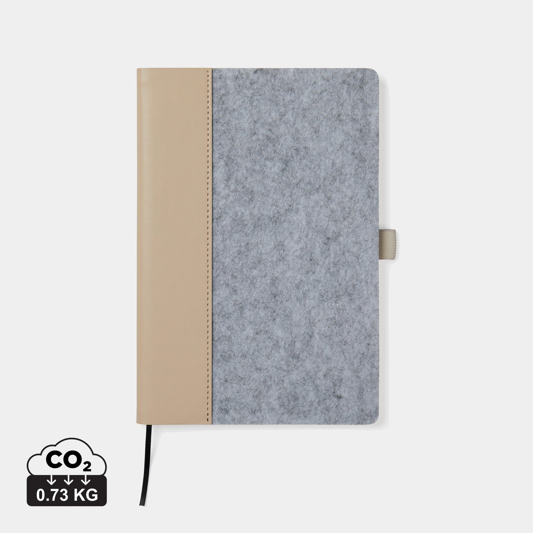 VINGA Carnet en feutre recyclé GRS Albon VINGA Carnet en feutre recyclé GRS Albon
