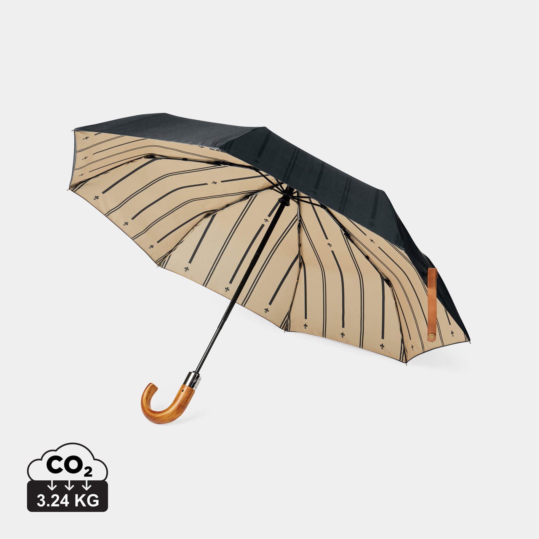 VINGA Parapluie 21" automatique en rPET AWARE™ Bosler VINGA Parapluie 21" automatique en rPET AWARE™ Bosler