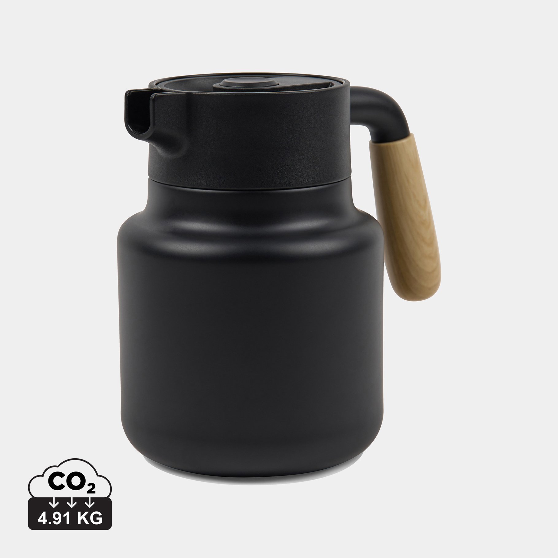 VINGA Pichet 1.2L en acier inoxydable recyclé RCS Arbe VINGA Pichet 1.2L en acier inoxydable recyclé RCS Arbe
